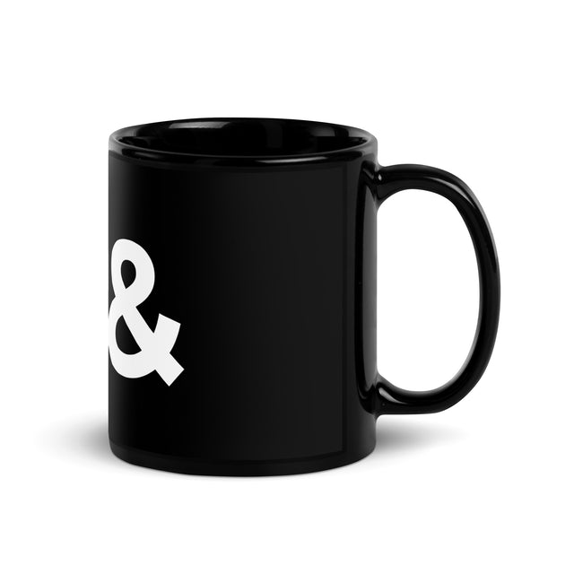 Mug brillant noir