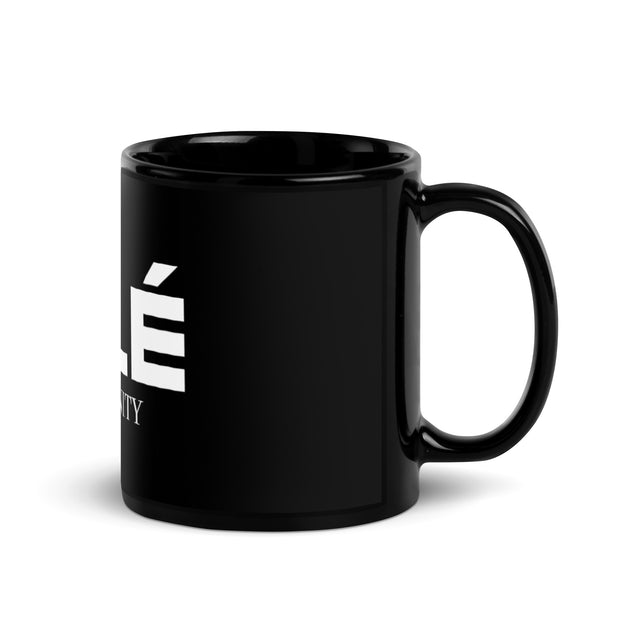 Mug brillant noir