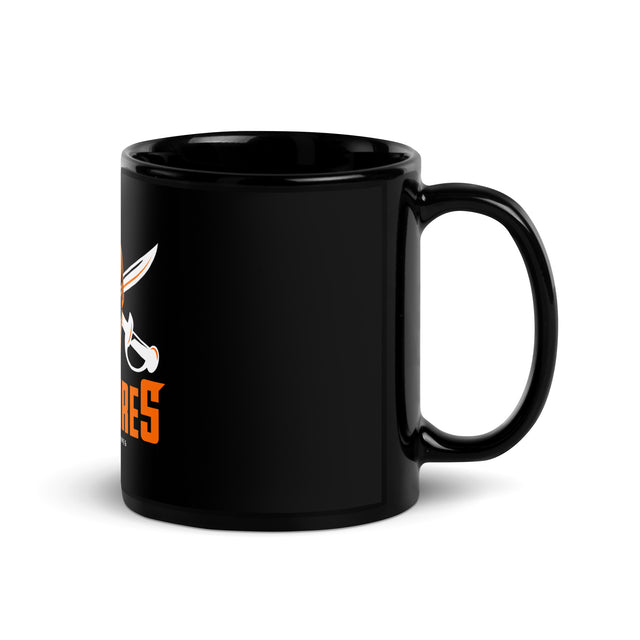 Mug brillant noir