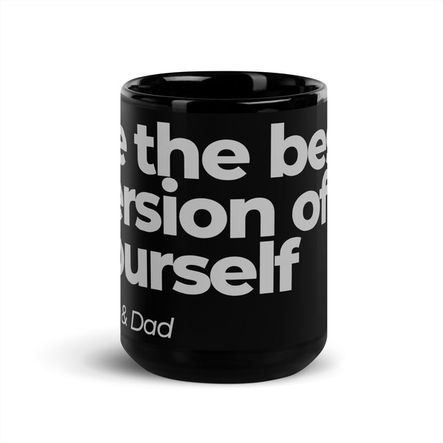 Mug brillant noir