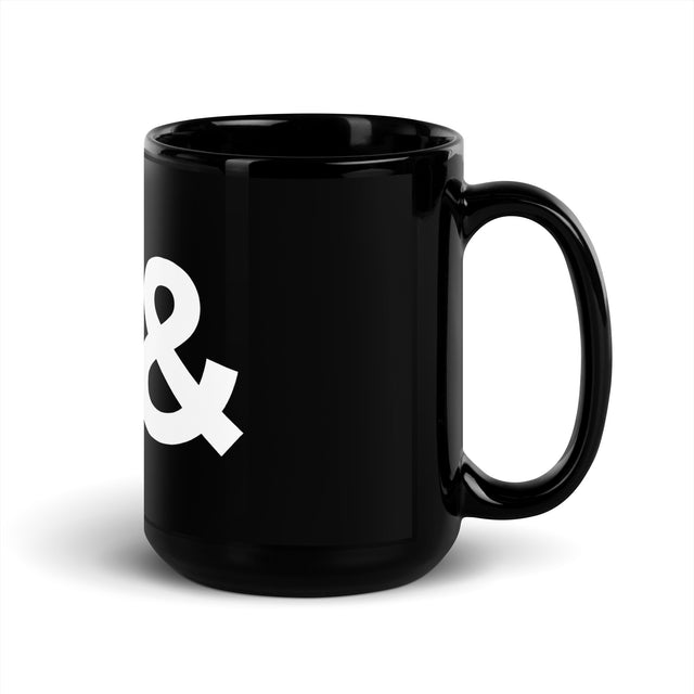 Mug brillant noir