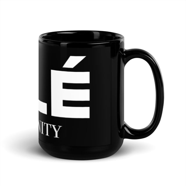 Mug brillant noir