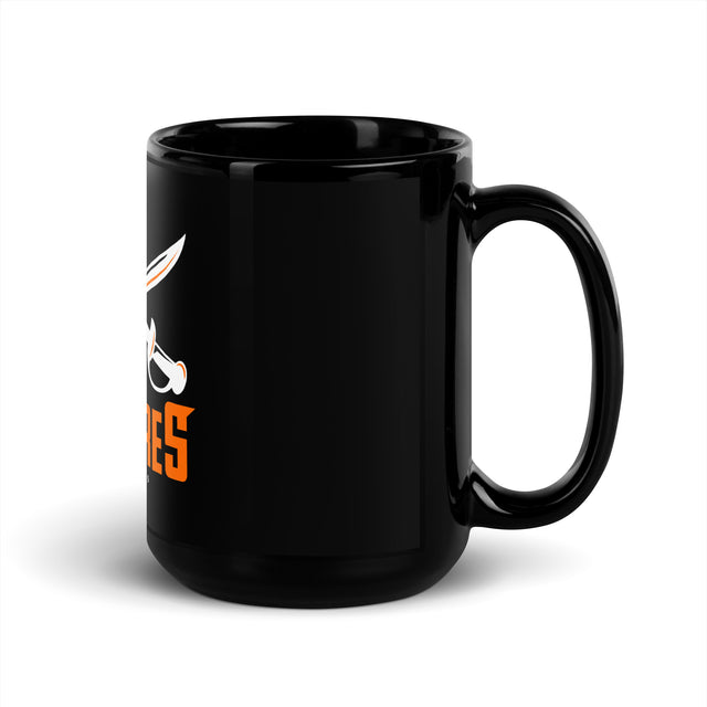 Mug brillant noir