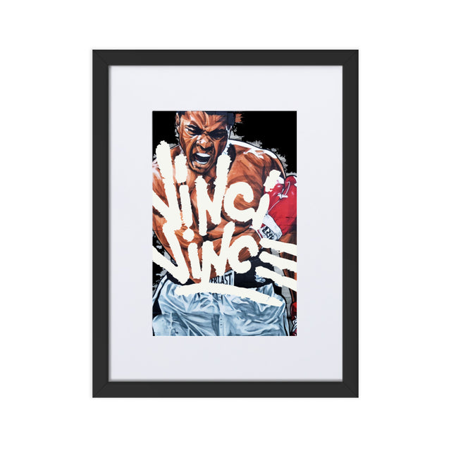 Poster en Papier Mat Encadré