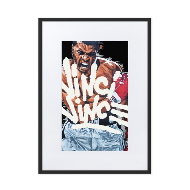 Poster en Papier Mat Encadré