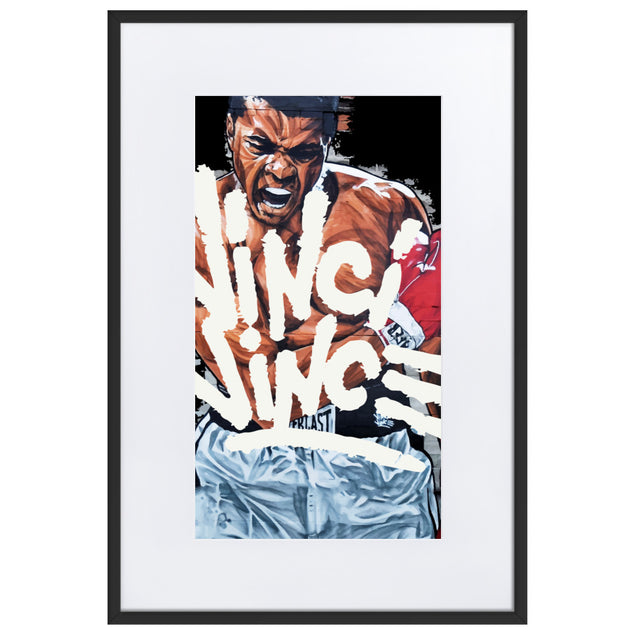 Poster en Papier Mat Encadré