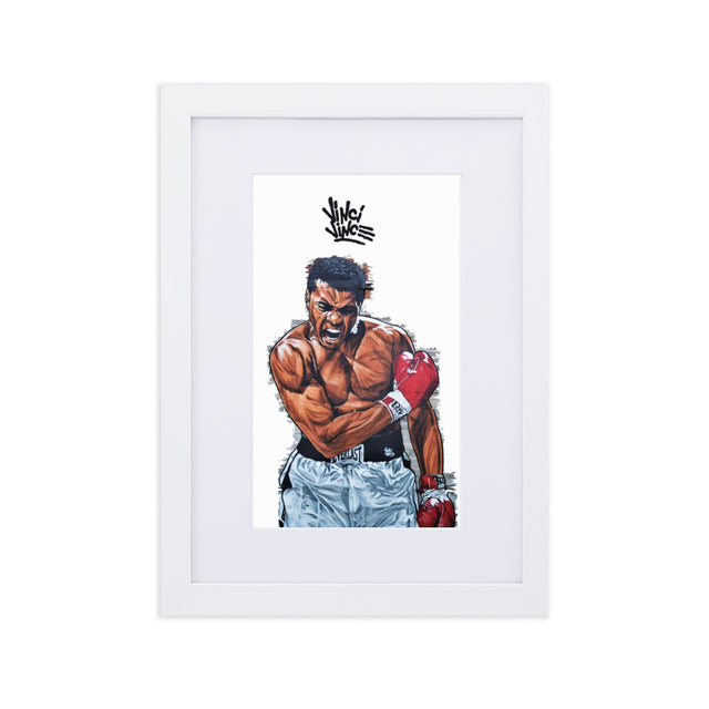 Poster en Papier Mat Encadré