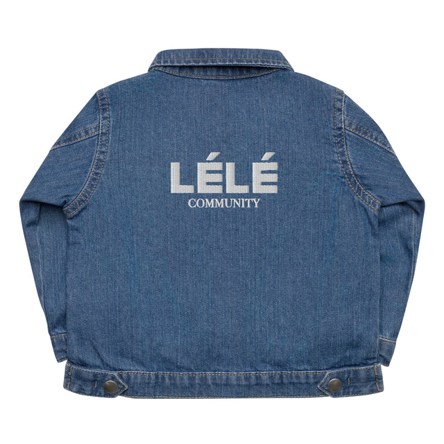 Veste en denim bio bambin et enfant