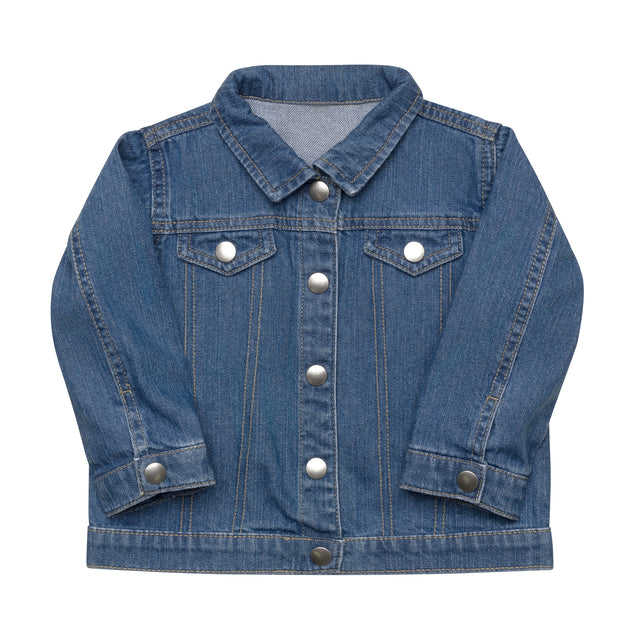 Veste en denim bio bambin et enfant